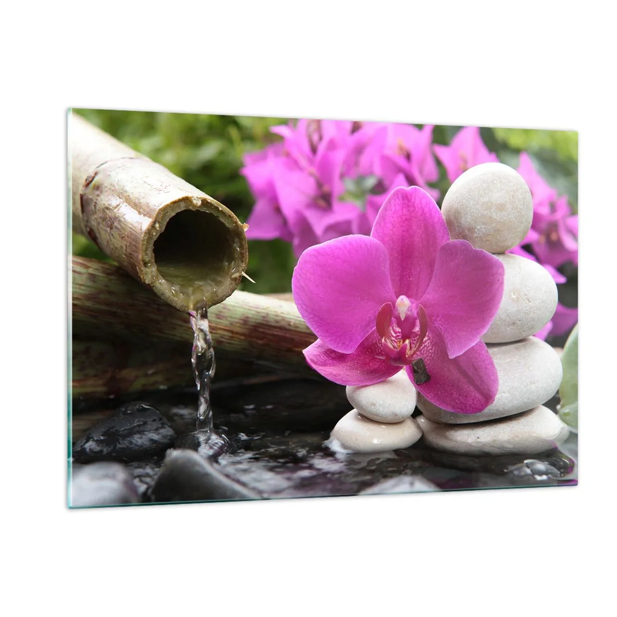 Obraz na skle - Už odpočívaš - 120x80 cm