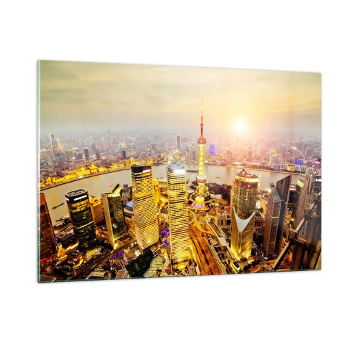 Obraz na skle - Ázijský sen - 120x80 cm