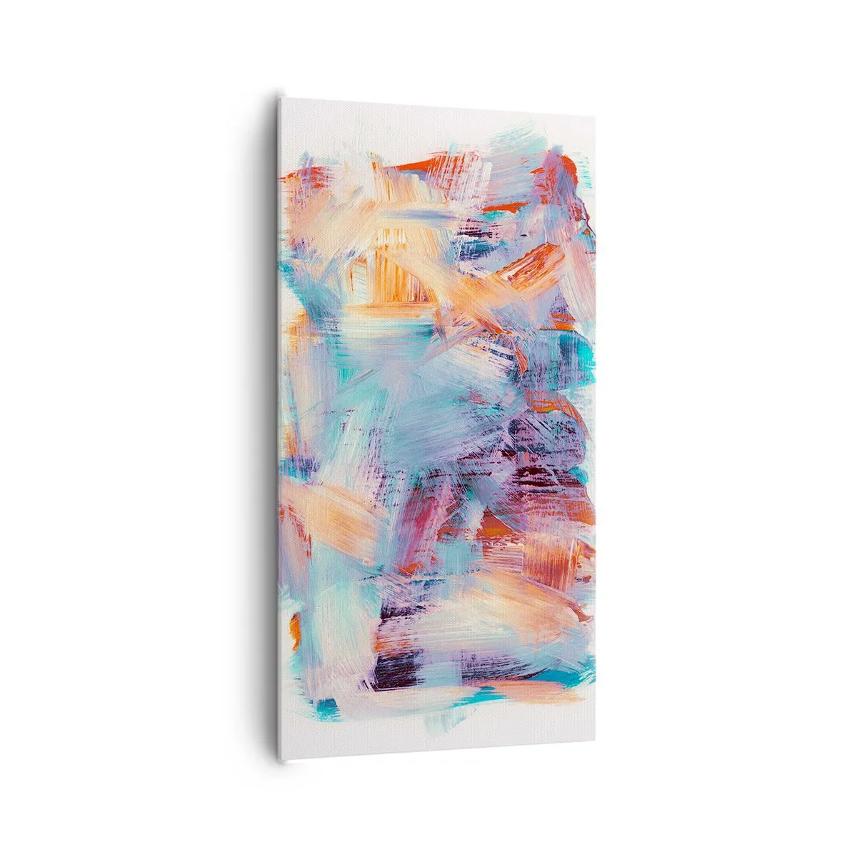 Obraz na plátne - Farebný neporiadok - 65x120 cm