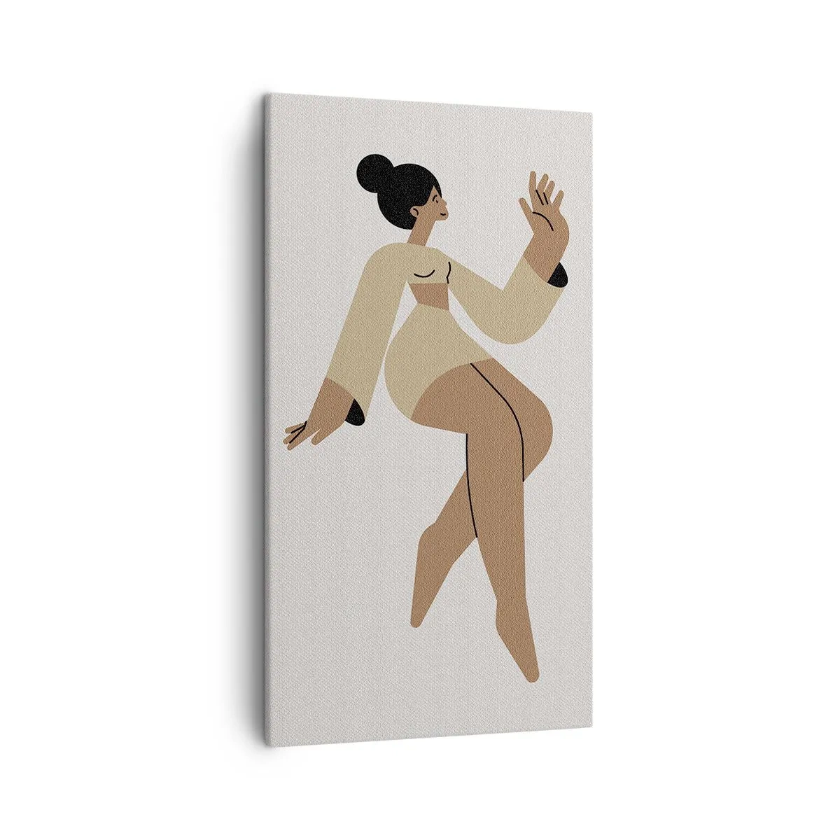 Obraz na plátne - Tvar pôvabu - 45x80 cm