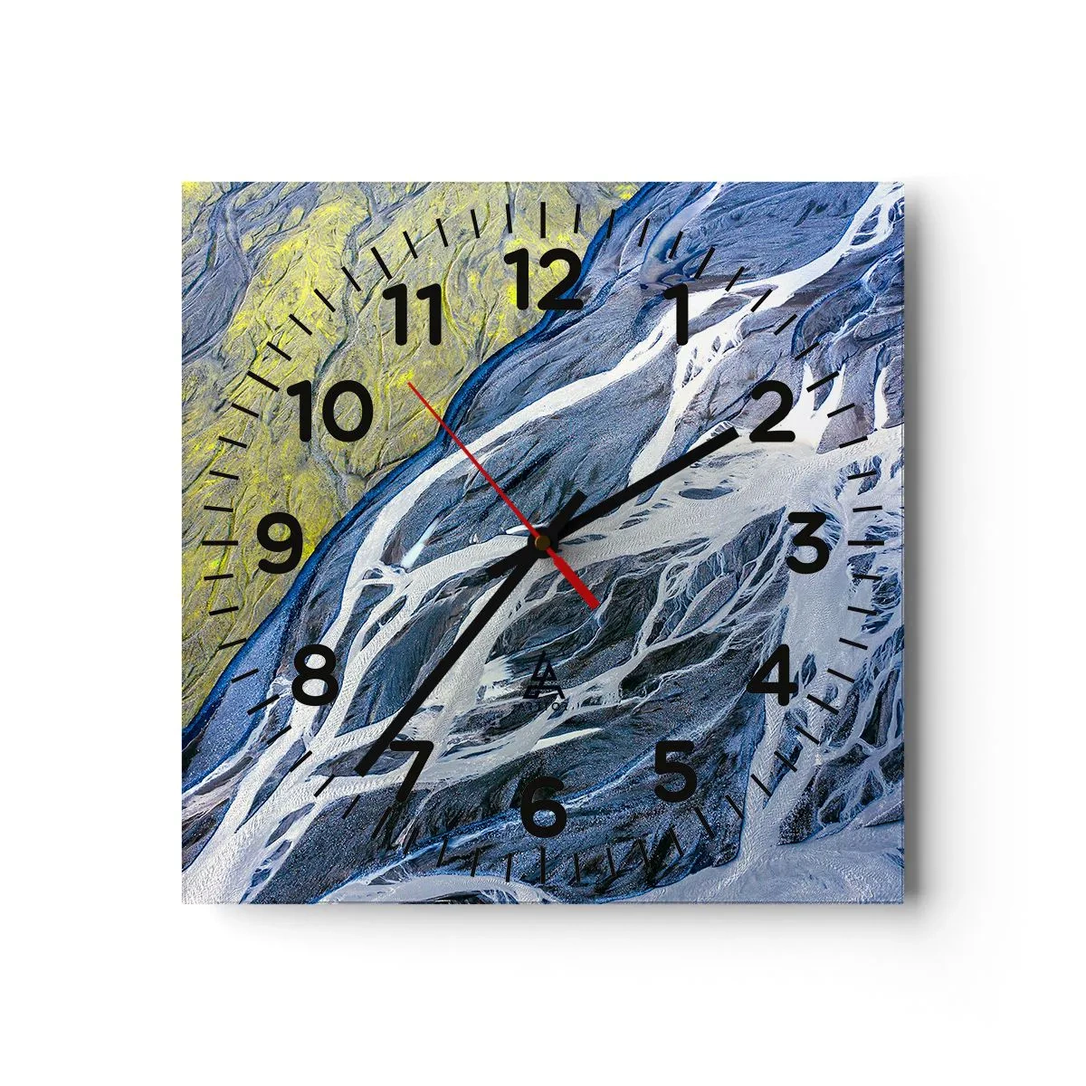 Nástenné hodiny - Jaskynné maľby prírody - 30x30 cm