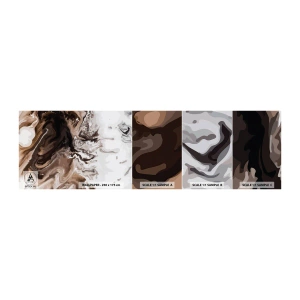 Vzorka Fototapeta Standard Eco - Kontrast farieb - Abstrakcia, Kus, Moderný vzor - 100x30 cm