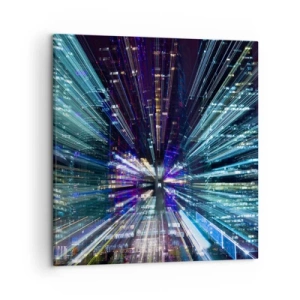 Obraz na plátne - Prechod do hyperpriestoru - 50x50 cm