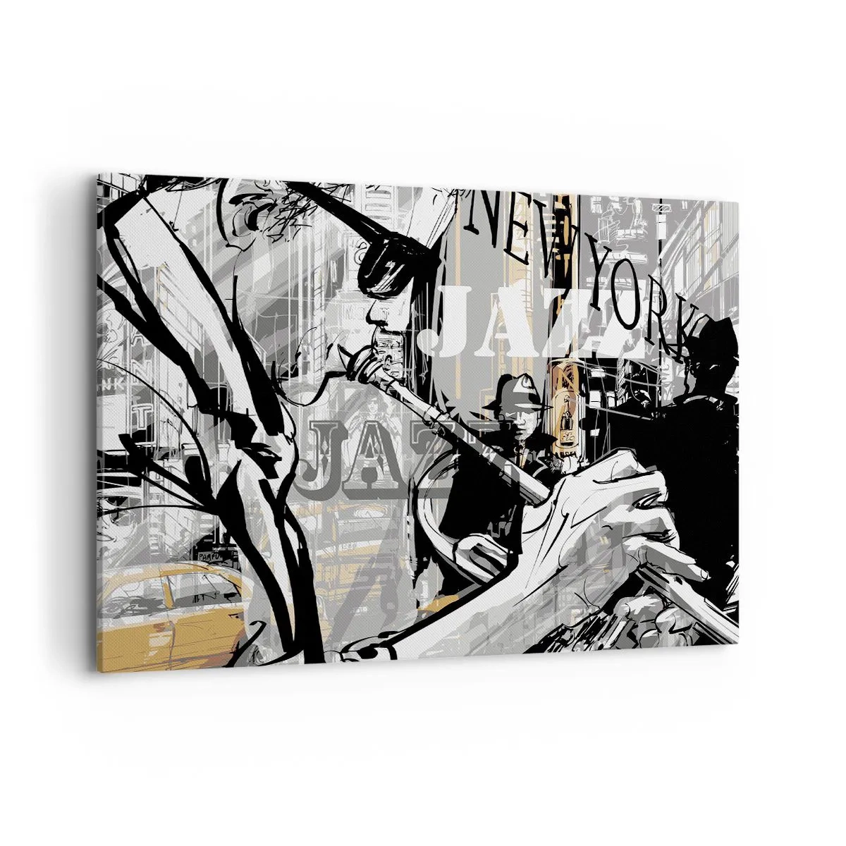 Obraz na plátne - V rytme New Yorku - 120x80 cm