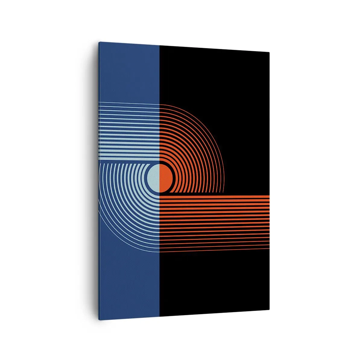 Obraz na plátne - V geometrickom objatí - 70x100 cm