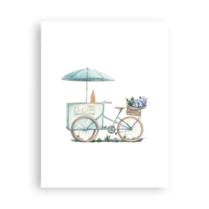 Plagát - Sladká spomienka na leto - 30x40 cm