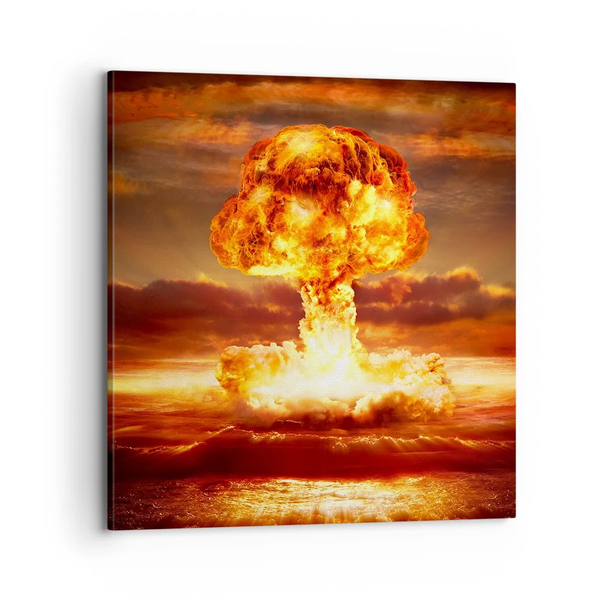 Obraz na plátne - A nastane koniec - 70x70 cm