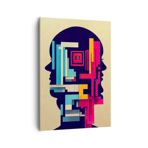 Obraz na plátne - Nové väzby - 50x70 cm