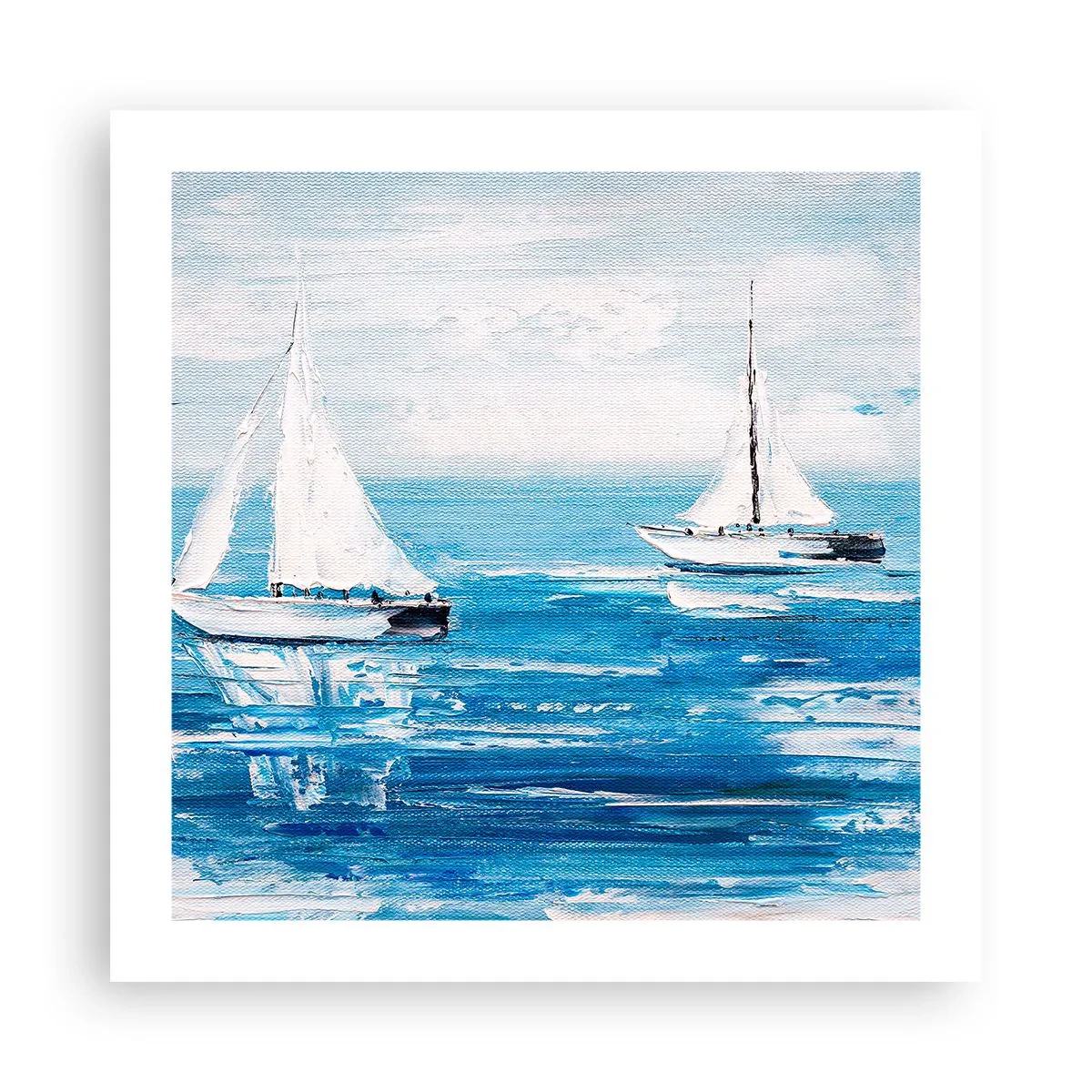 Plagát - S priateľom po boku - 50x50 cm