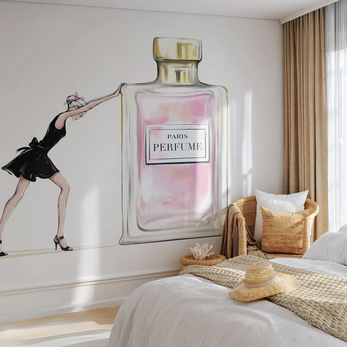 Fototapeta Standard Eco - Podstata ženskosti - Žena, Parfum, Móda - 400x280 cm