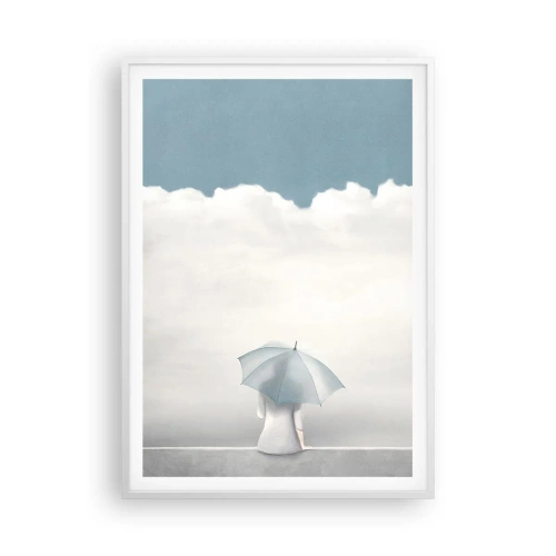 Plagát v bielom ráme - Na hrane reality a snov - 70x100 cm