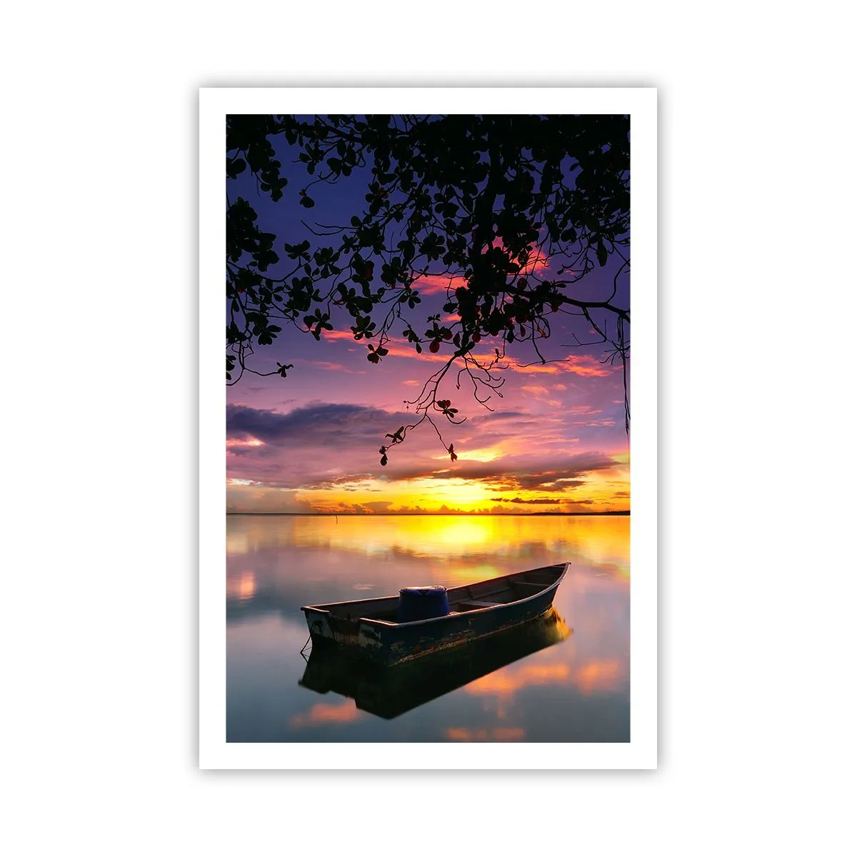 Plagát - „Zdá sa, že visíš uprostred neba…“ - 61x91 cm