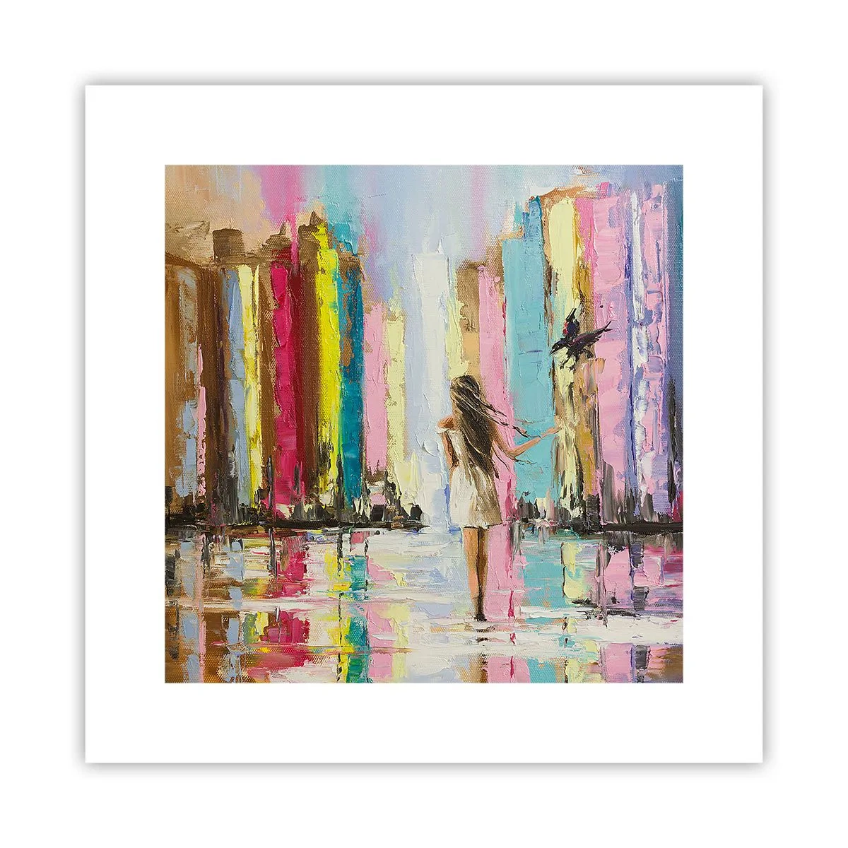 Plagát - Poď so mnou - 30x30 cm