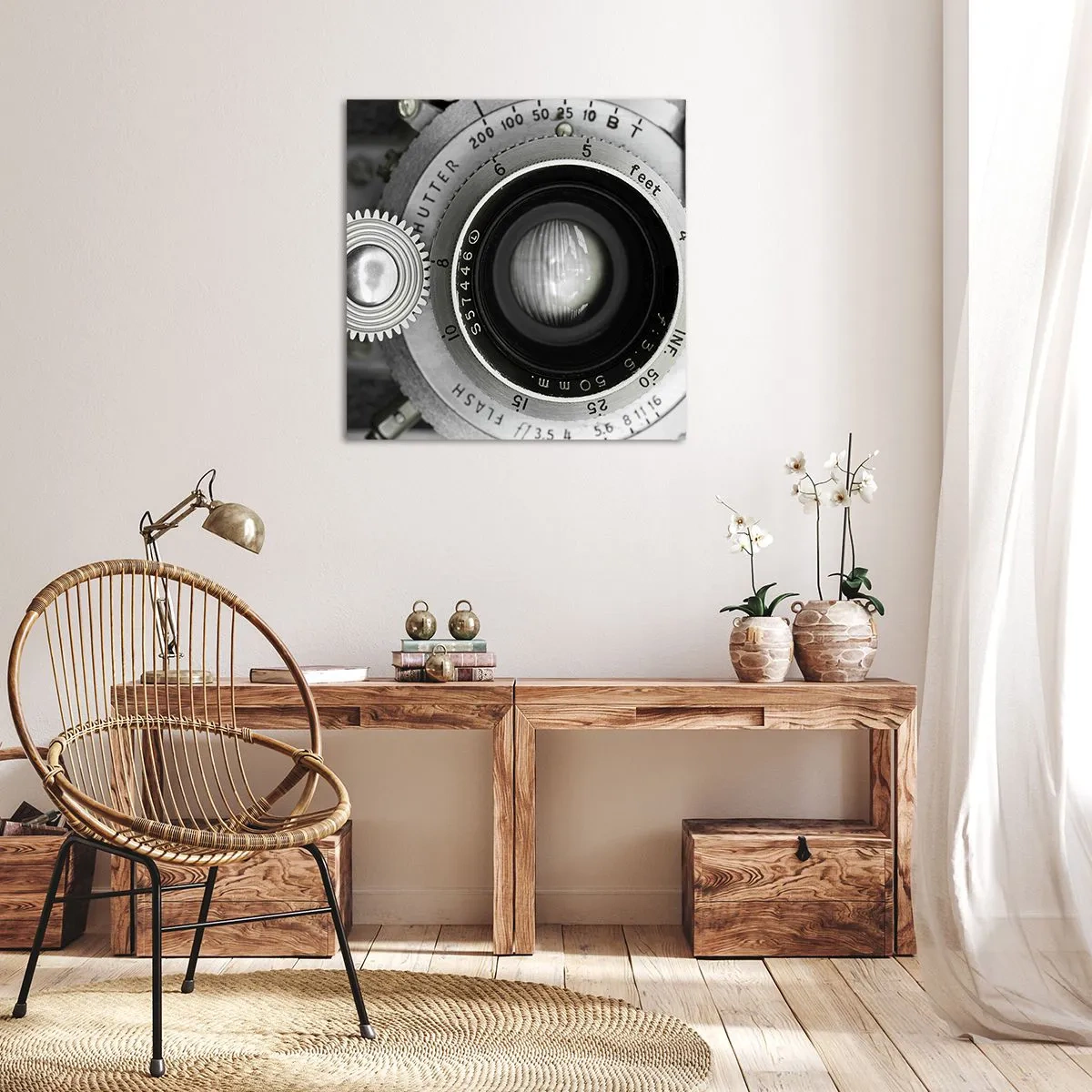 Obraz na plátne - Príbeh o Hollywoode - 40x40 cm