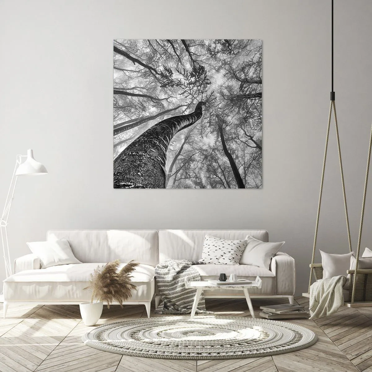 Obraz na plátne - Závod ku svetlu - 70x70 cm