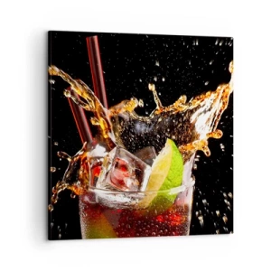 Obraz na plátne - Radosť a energia farieb - 60x60 cm