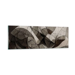 Obraz na skle - Obeh farieb Zeme - 90x30 cm