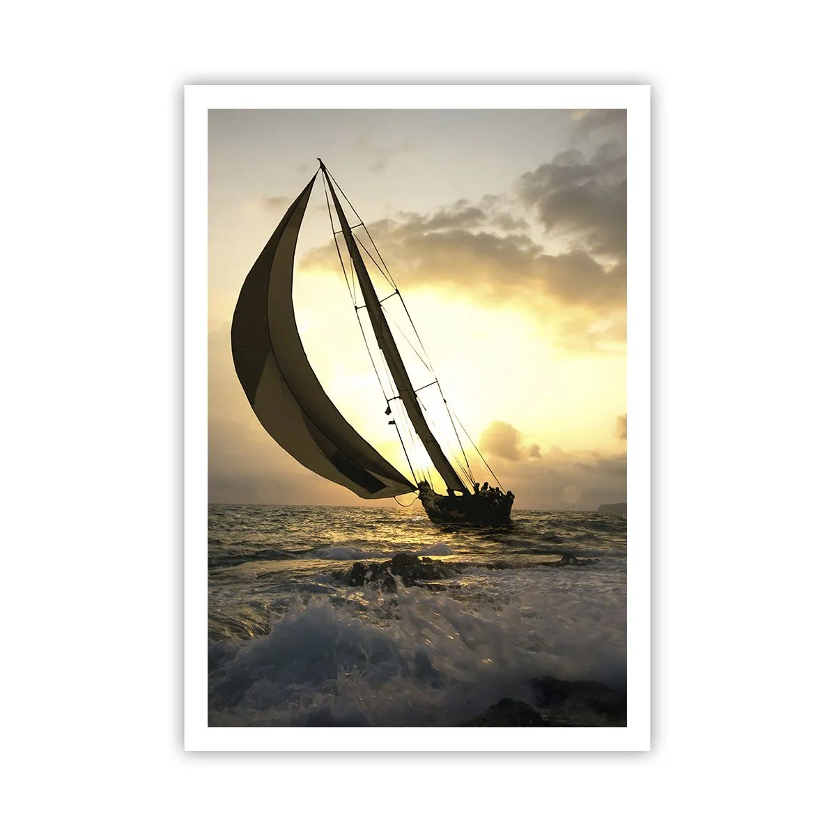 Plagát - S vetrom a proti vetru - 70x100 cm