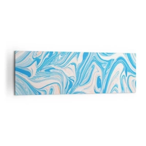 Obraz na plátne - Lagúna v tyrkyse - 160x50 cm