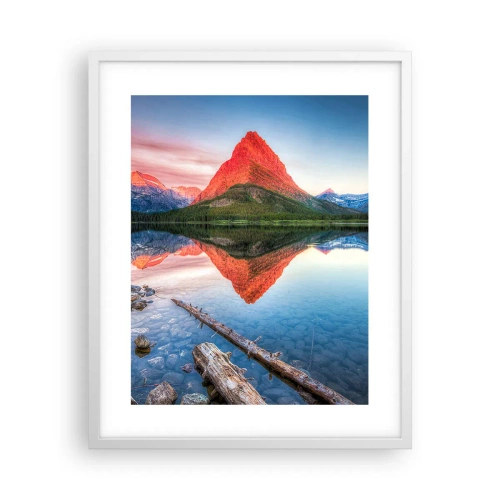 Plagát v bielom ráme - Teplo a chlad - 40x50 cm
