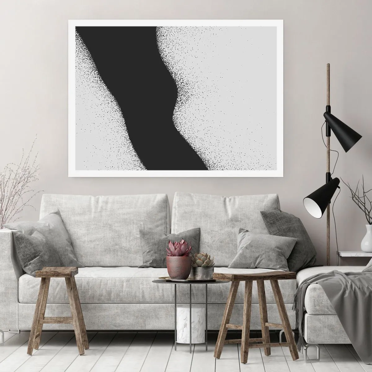 Plagát - Plynulá rovnováha - 70x50 cm