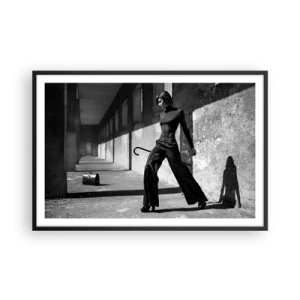 Plagát v čiernom ráme - Mestská elegancia - 91x61 cm