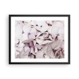 Plagát v čiernom ráme - V záplave kvetov - 50x40 cm