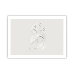 Plagát - Špirála krásy - 70x50 cm