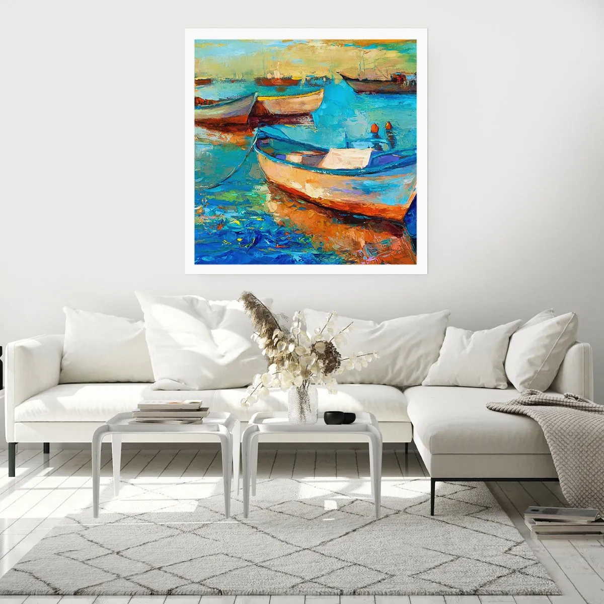 Plagát - V južnom zálive - 40x40 cm