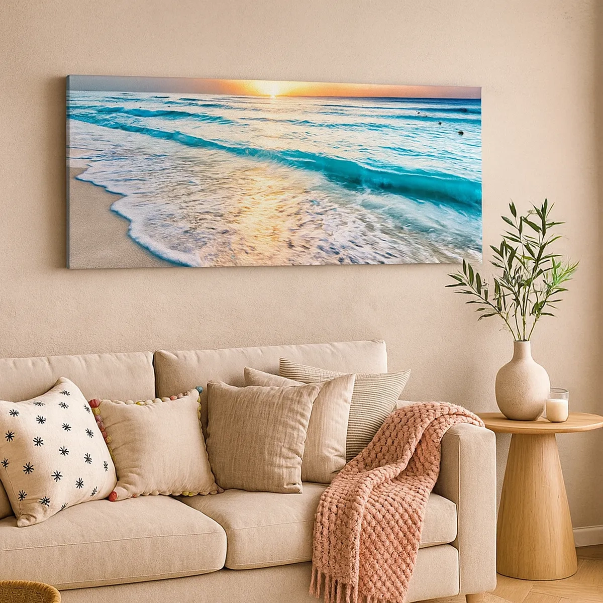 Obraz na plátne - Výhľad, ktorý stojí za to - 30x30 cm