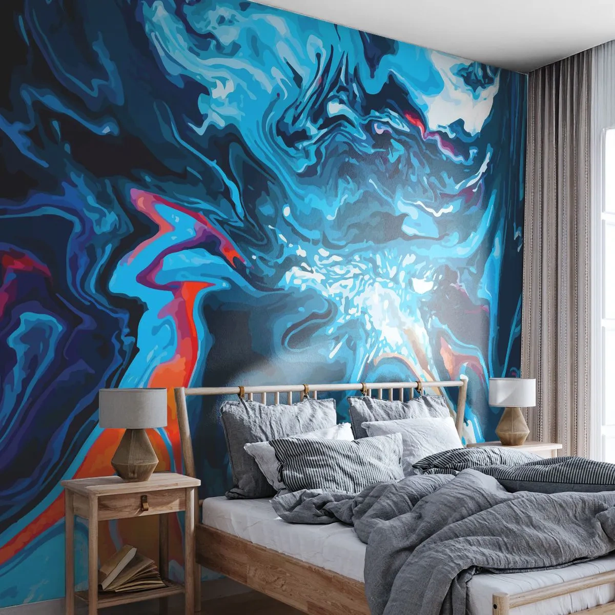 Fototapeta Premium Canvas - Cesta do stredu neba - Abstrakcia, Kus, Moderný vzor - 400x280 cm