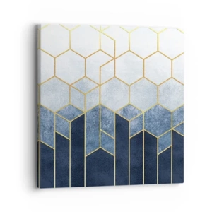 Obraz na plátne - Kompozícia v synkopickom rytme - 30x30 cm