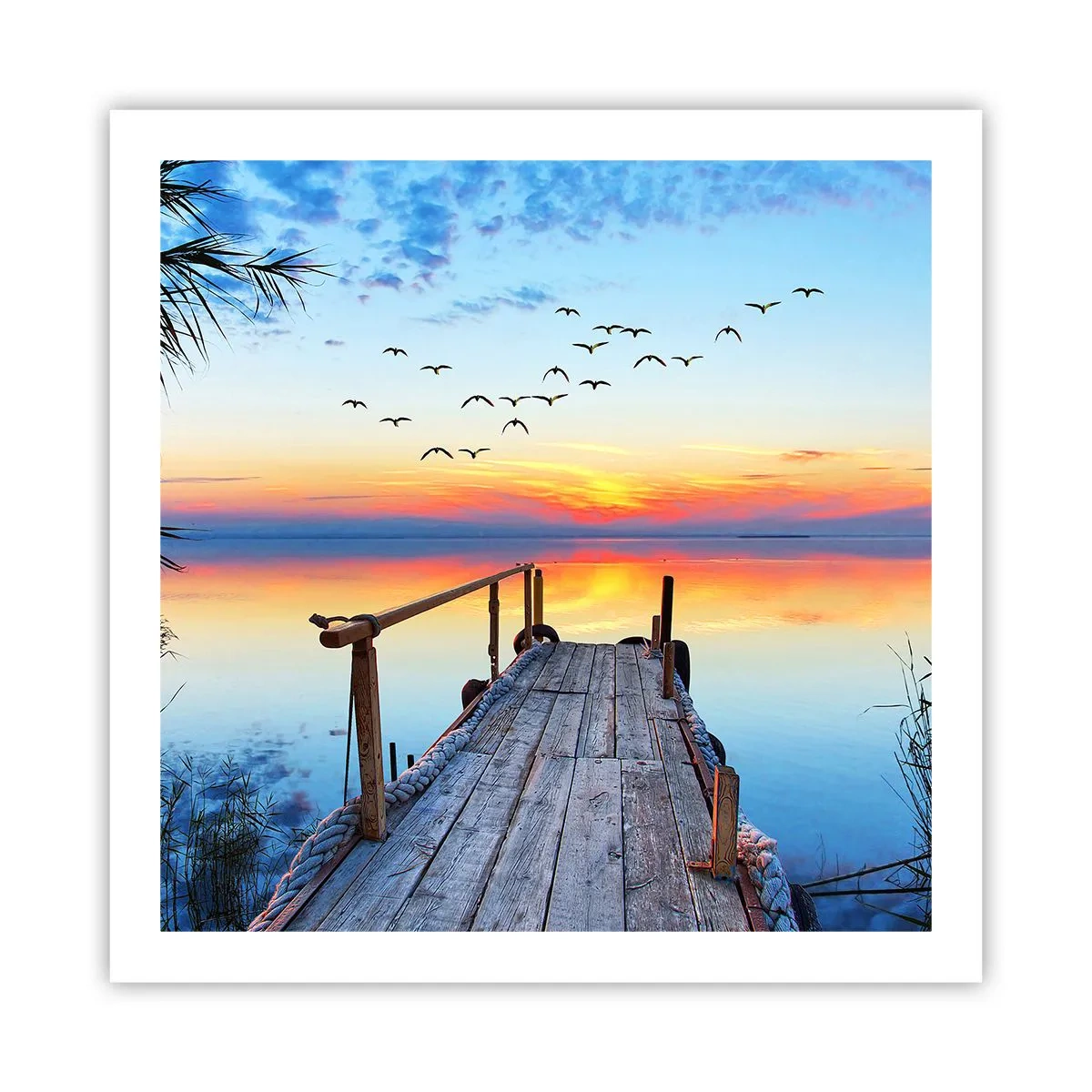 Plagát - Je čas isť späť… - 60x60 cm