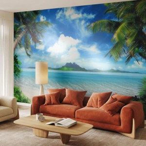 Fototapeta Premium Canvas - Lazúr trópov - Krajina, oceán, Pláž - 400x280 cm