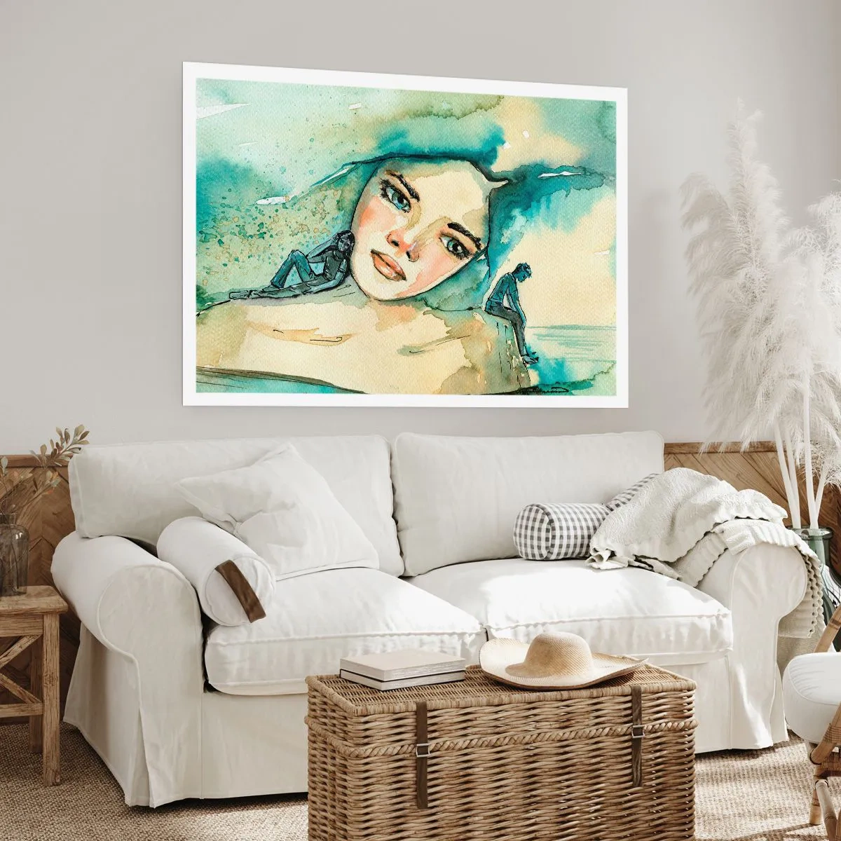 Plagát - Am I blue? - 50x40 cm