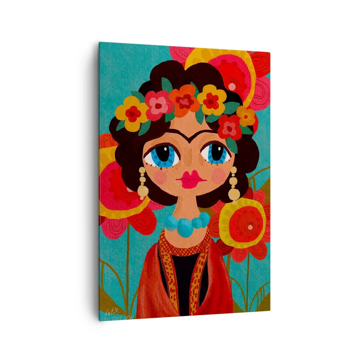 Obraz na plátne - O dievčatku Makovičke - 70x100 cm