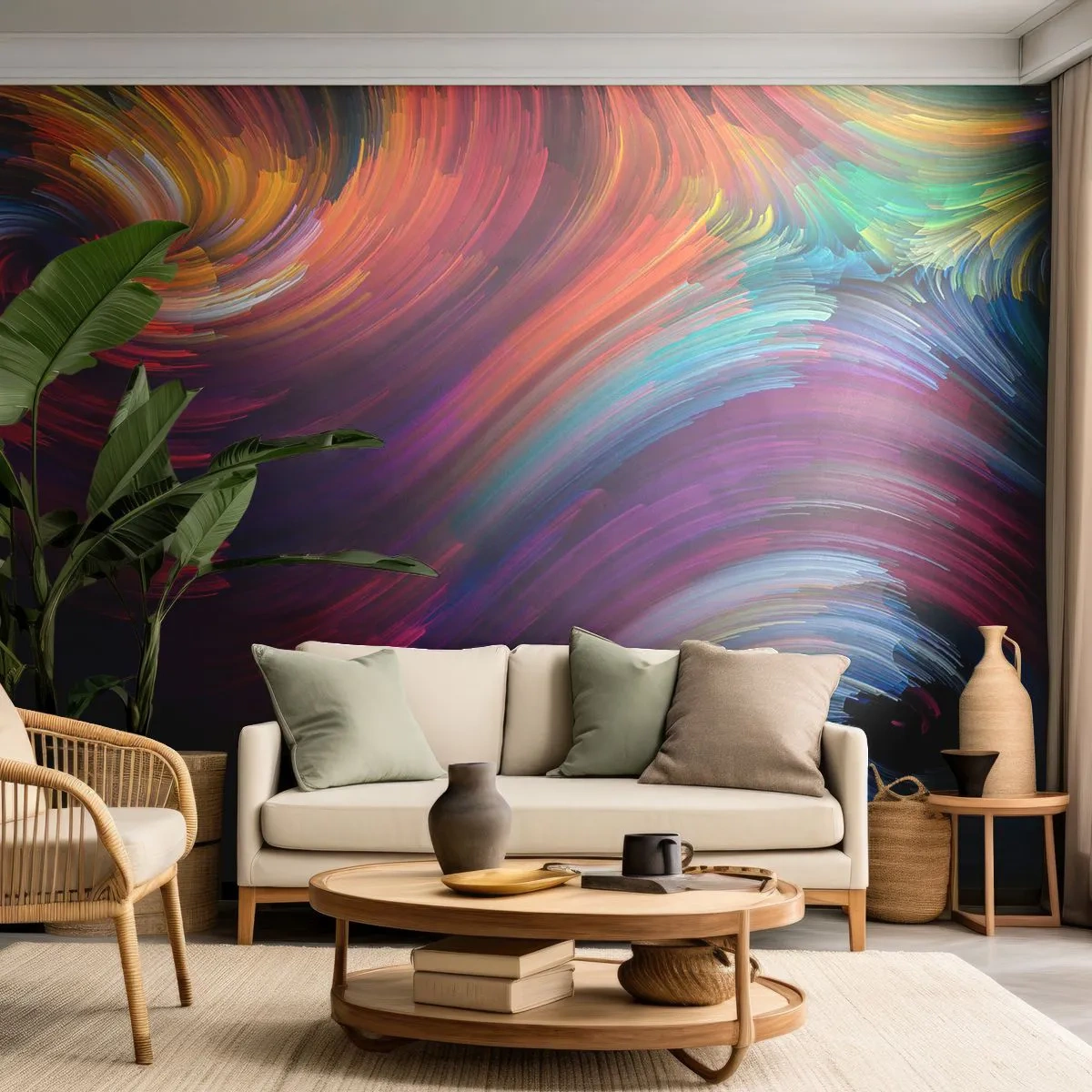 Fototapeta Standard Eco - Začiatok nového sveta - Abstrakcia, Kus, Moderný vzor - 200x140 cm