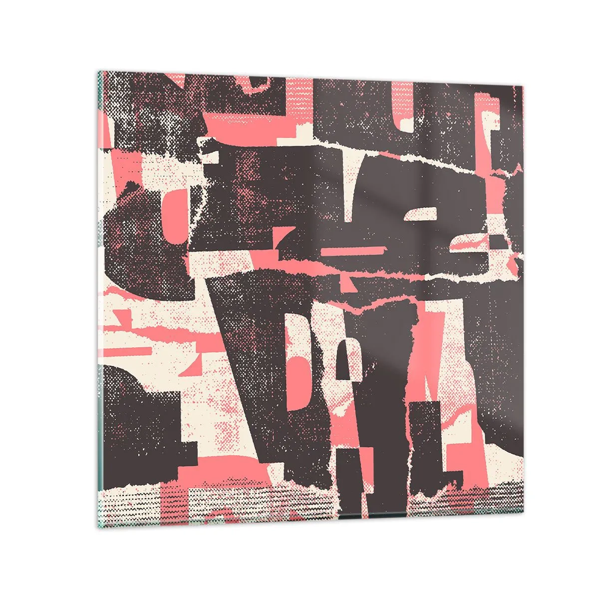 Obraz na skle - Celý tento zhon - 30x30 cm