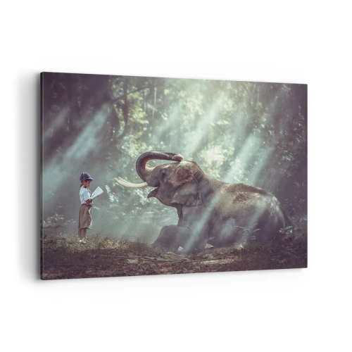 Obraz na plátne - A počuj toto… - 100x70 cm
