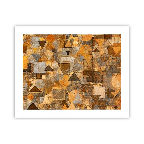 Plagát - Svet zachytený do tvaru - 50x40 cm