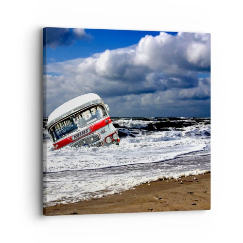 Obraz na plátne - A čomu sa čuduješ? - 30x30 cm