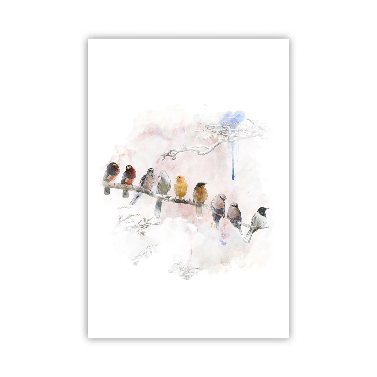 Plagát - Okrídlené stretnutie - 61x91 cm