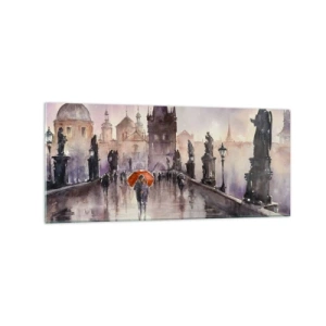 Obraz na skle - Ľudia sa nemenia - 120x50 cm
