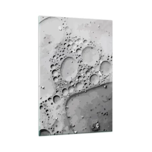 Obraz na skle - Stopa po spenenom - 80x120 cm