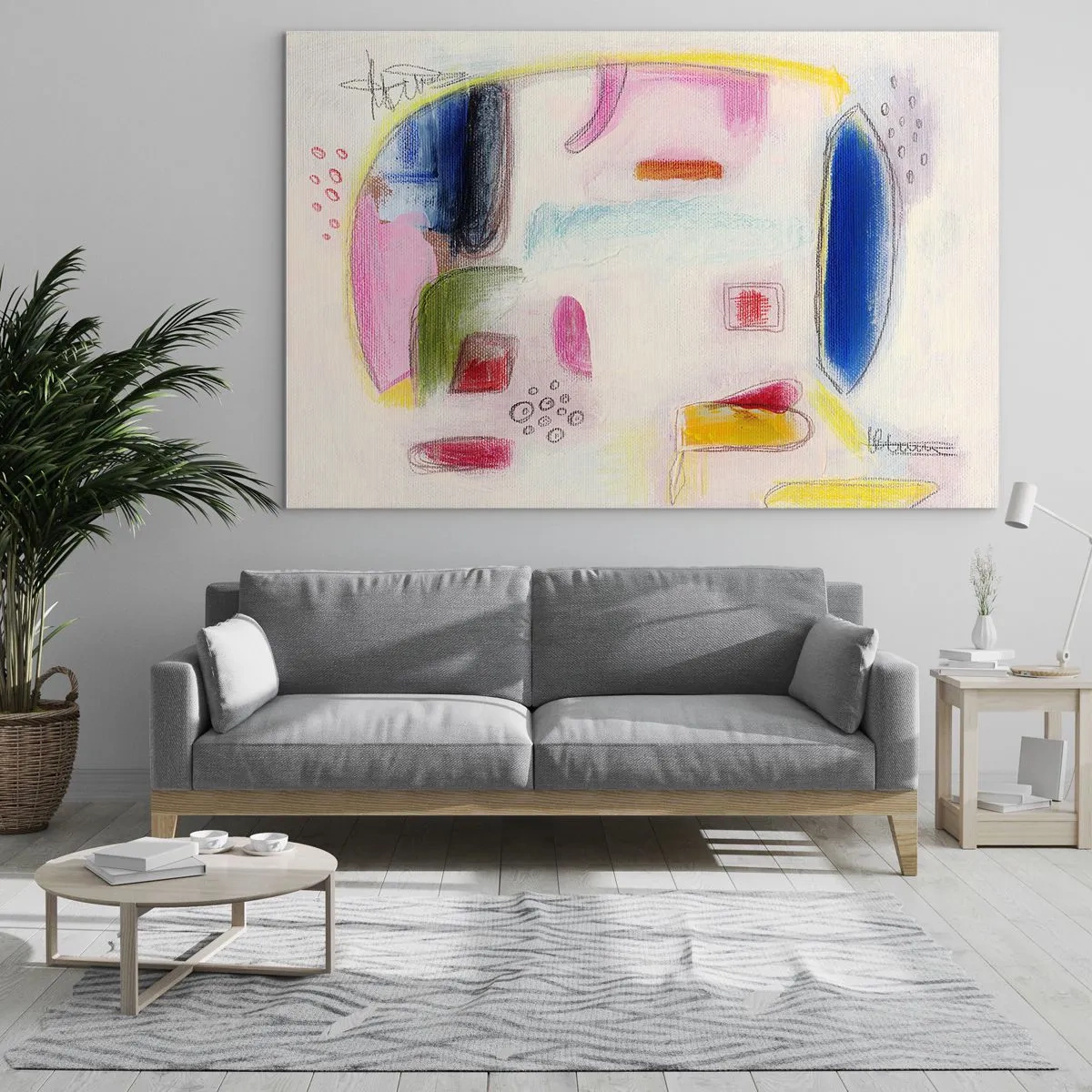 Obraz na skle - Viac konvexné ako konkávne alebo ploché - 100x70 cm