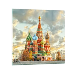 Obraz na skle - To by nevymyslel ani Disney - 30x30 cm
