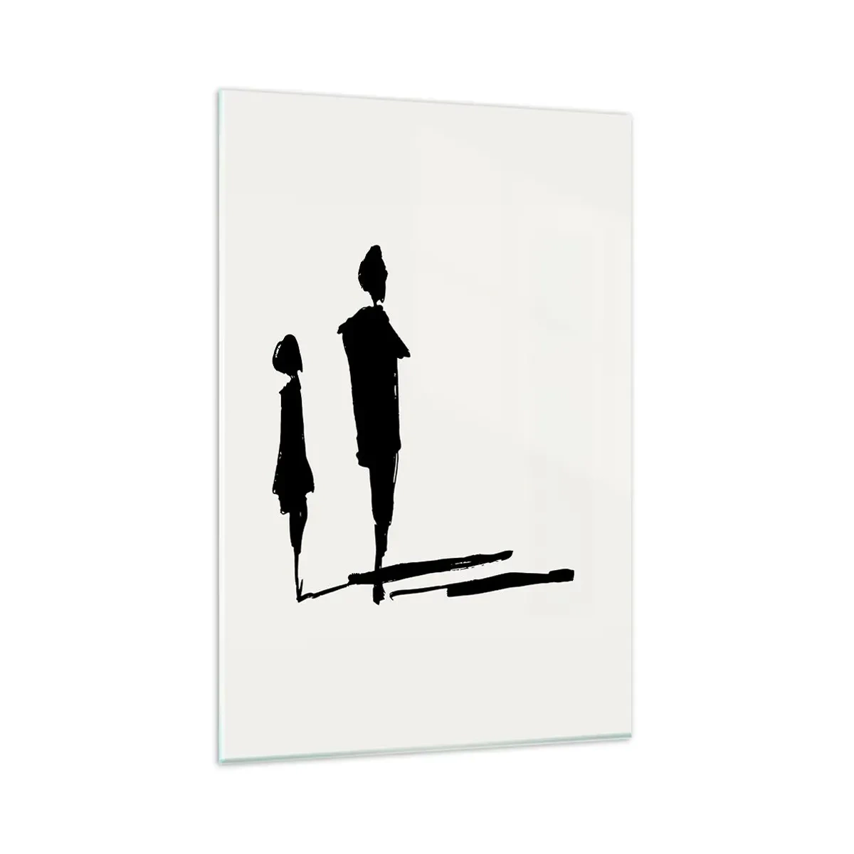 Obraz na skle - Určite spolu? - 80x120 cm