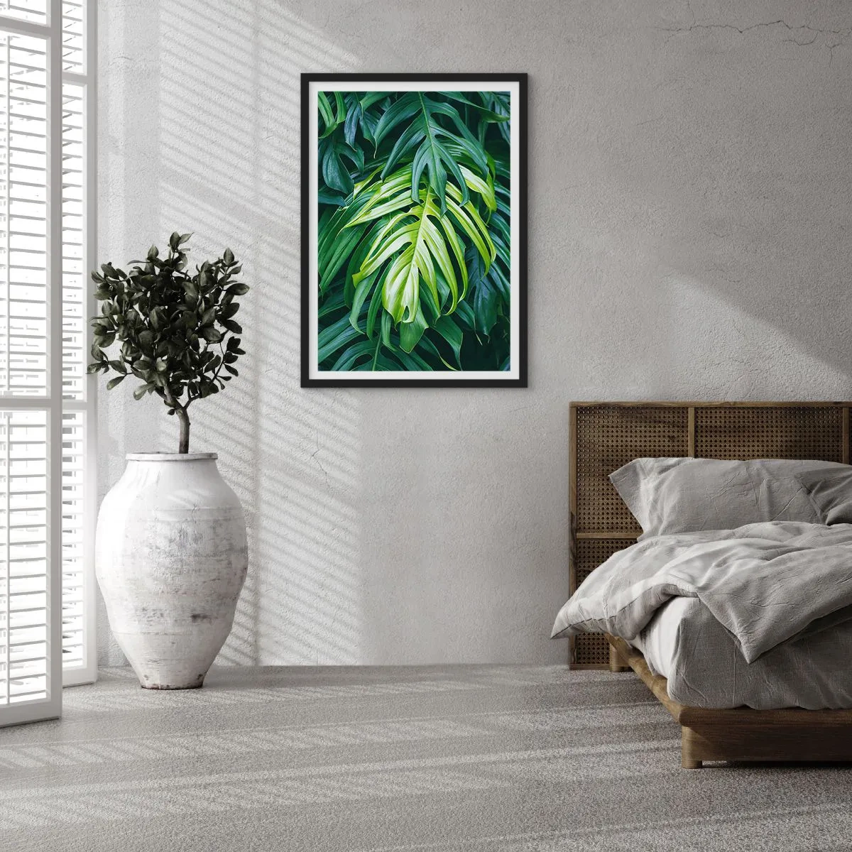 Plagát v čiernom ráme - Ponoriť sa do sviežosti - 61x91 cm
