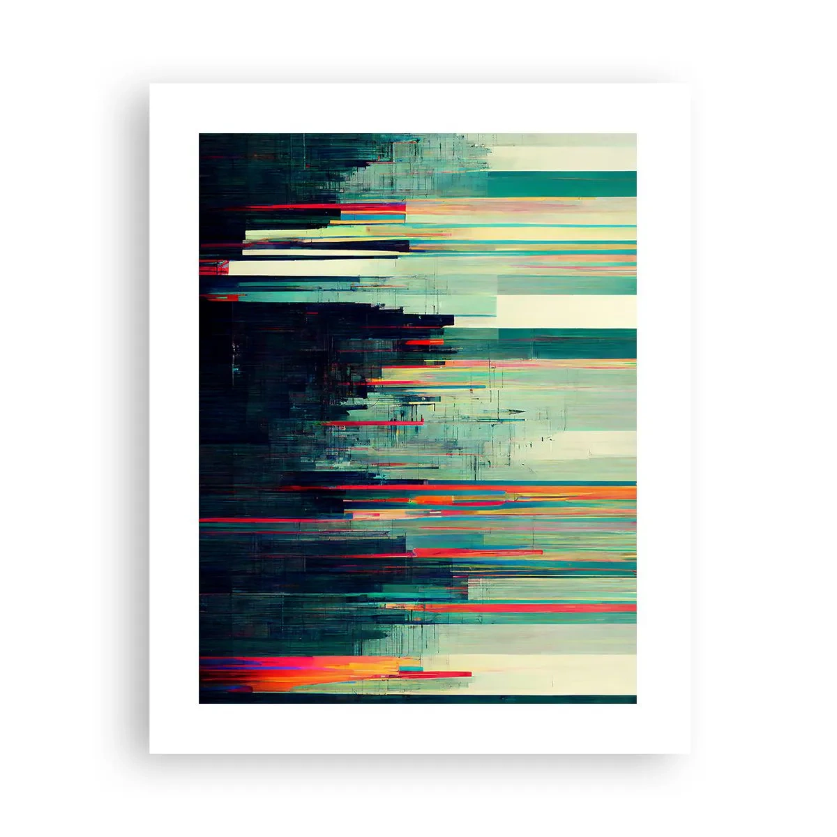Plagát - Futuristické mesto - 40x50 cm