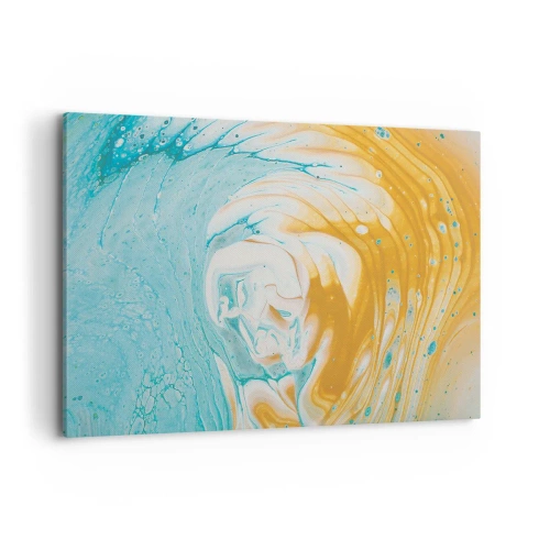 Obraz na plátne - Pastelový vír - 100x70 cm